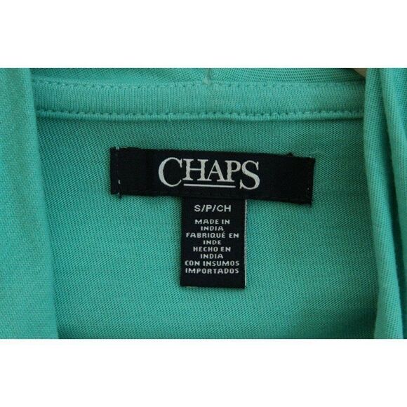 Chaps open cardigan sweater blue small - Picture 4 of 5